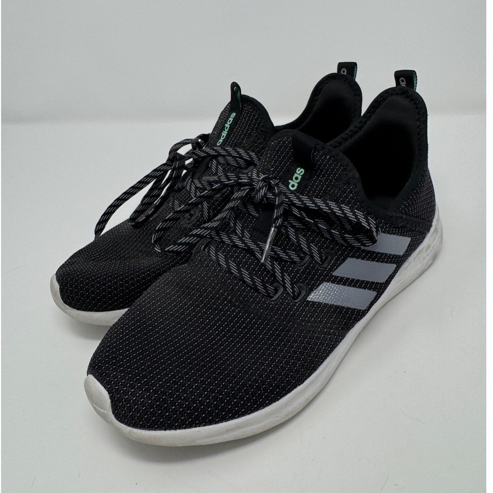 Adidas Black Cloudfoam‎ Pure Running Shoes